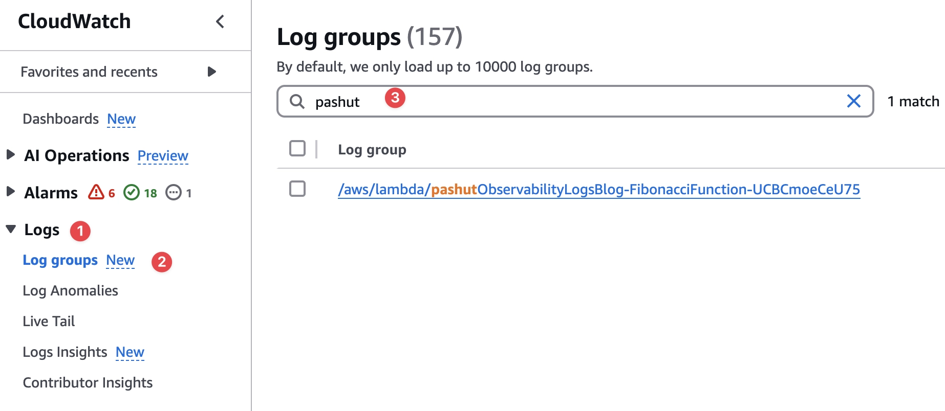 Log Group