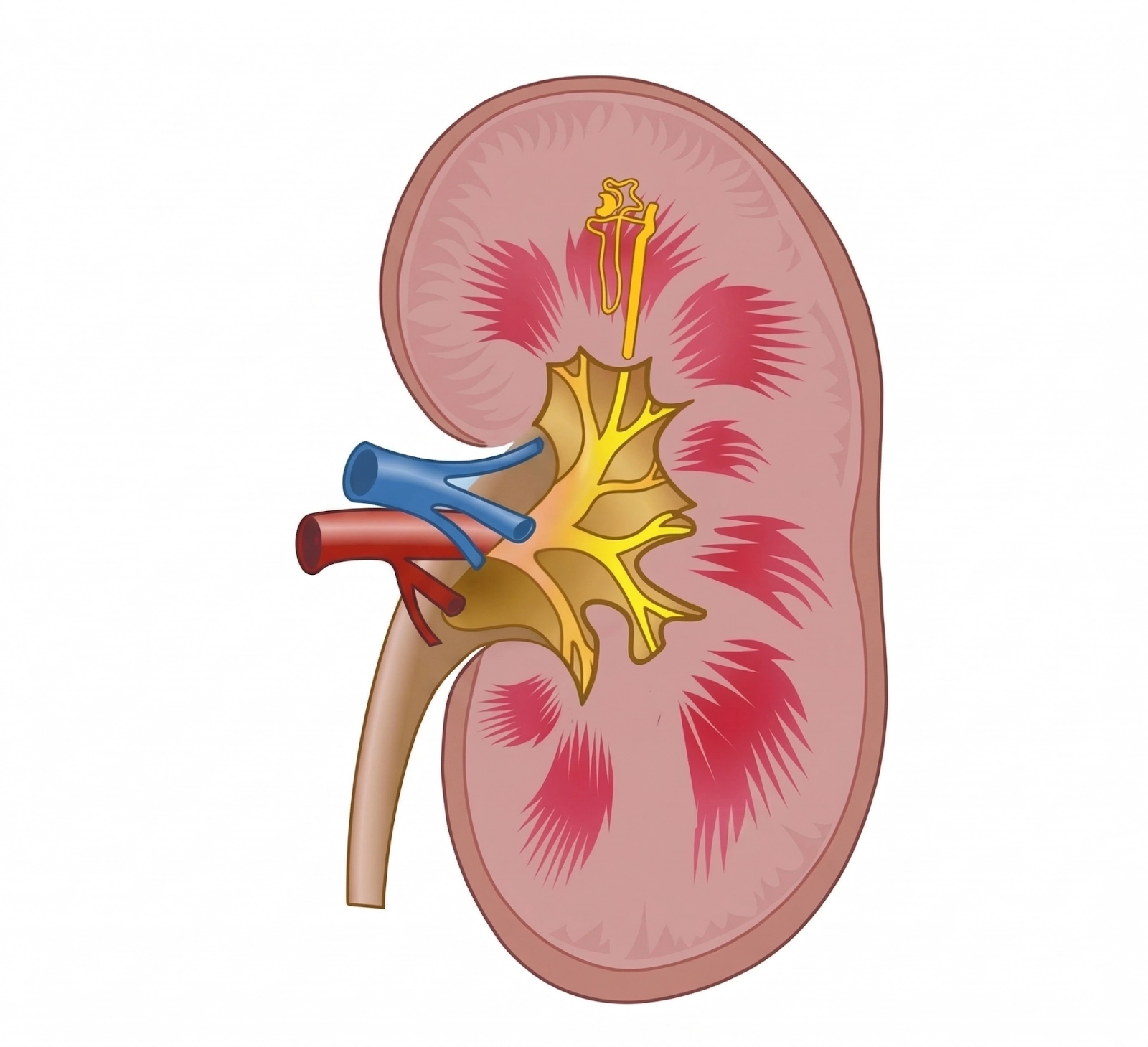 מיקום הנפרון